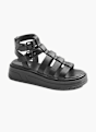 Catwalk Højhælet sandal Sort 3247 6