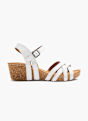 5th Avenue Högklackad sandal Vit 18587 1