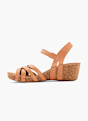 5th Avenue Sandal Cognac 33413 2