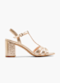 Graceland Heeled sandal Gold 5095 1