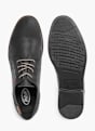 AM SHOE Poslovne cipele Crna 18650 3
