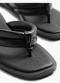 5th Avenue Sandal med tå-split Sort 2334 5