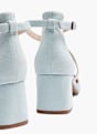 Graceland Strapped heel Light blue 2348 4