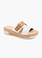 Graceland Chinelo com palmilha alta Branco 20968 6