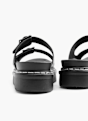 Catwalk Ciabatta con plantare profondo Nero 19598 4