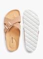 Graceland Footbed sandal Cognac 57397 3