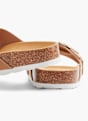 Graceland Footbed sandal Cognac 57397 4