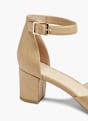 Graceland Tacones con hebilla Beige 19868 5