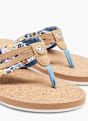 TOM TAILOR Sandal med tå-split Blå 2368 5