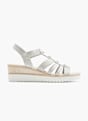 Easy Street Sandale cu toc Argint 8500 1