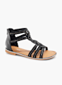 Catwalk Sandale Schwarz 2403 6