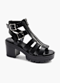 Catwalk Højhælet sandal Sort 6976 6