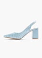 Catwalk Slingback pump Blå 761 2