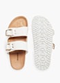Graceland Ciabatta con plantare profondo Bianco 20563 4