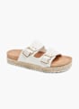 Graceland Ciabatta con plantare profondo Bianco 20563 7