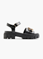 Catwalk Sandale cu toc Negru 6981 1