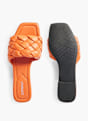 Catwalk Flache Pantolette Orange 20972 3