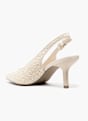 Graceland Slingback salonke Krem 70237 3