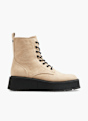 Catwalk Bota con cordones Crema 17058 2