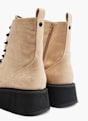 Catwalk Bota con cordones Crema 17058 5