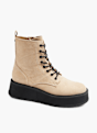Catwalk Bota con cordones Crema 17058 6