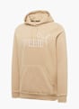 PUMA Camisola com capuz Bege 1559 1