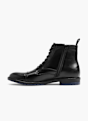 AM SHOE Fűzős bokacsizma fekete 33116 2