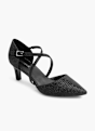 Catwalk Spangenpumps Schwarz 1604 7