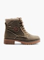 TOM TAILOR Bottes à lacets Kaki 4407 1