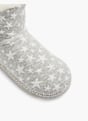 Casa mia Plush slipper Grey 23382 2
