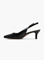 Graceland Pantofi sling Negru 2714 2