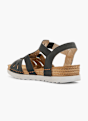 Easy Street Sandalia Negro 3681 3