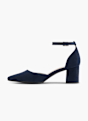 Graceland Tacones con hebilla Azul 19578 2