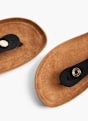 Graceland Sandal med tårem Svart 7340 5
