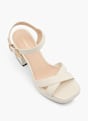 Catwalk Sandale cu toc Crem 2795 2