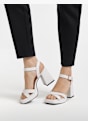 Catwalk Sandale cu toc Crem 2795 7