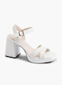 Catwalk Sandale cu toc Crem 2795 6