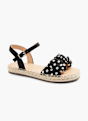 Graceland Sandal Sort 7364 1