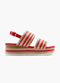 Graceland Højhælet sandal Rød 3751 1
