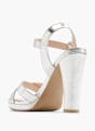 Catwalk Sandale s petom Srebrna 9333 3