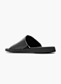 AM SHOE Flache Pantolette Schwarz 20458 3