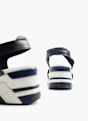 TOM TAILOR Sandale cu toc Bleumarin 1184 4