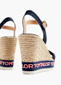 TOM TAILOR Sandal Mørkeblå 1186 4