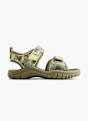 Bobbi-Shoes Basutės Chaki 5609 1