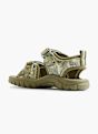 Bobbi-Shoes Basutės Chaki 5609 3