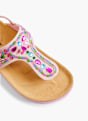 Graceland Sandal med tå-split Pink 1942 2