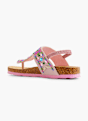 Graceland Sandal med tå-split Pink 1942 3