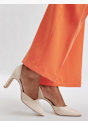 Claudia Ghizzani Spangenpumps Creme 1206 5