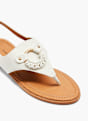 Claudia Ghizzani Sandal med tå-split Hvid 4720 2