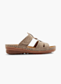 Easy Street Flache Pantolette Beige 12345 1